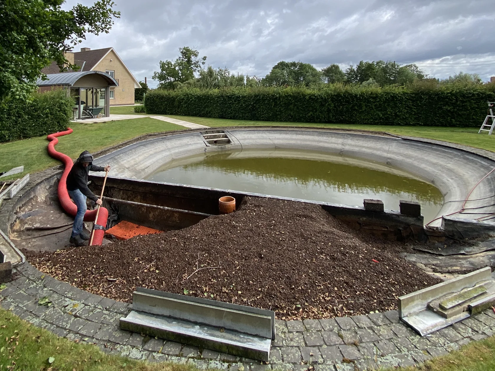 Moderne grondzuigwagen van Supply Grondzuigtechnieken